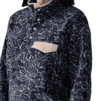 Sweat-shirt Patagonia Lightweight Synch Snap-T Pulover Women Kaleido: Black