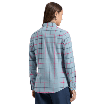 Chemises a manches longues La Sportiva RAMBLER LIGHT FLANNEL SHIRT Women Limestone/Night Sky