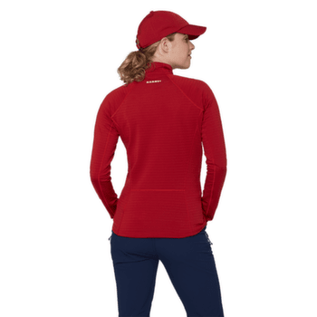 Sweat-shirt Mammut Taiss ML Half Zip Pull Women acacia