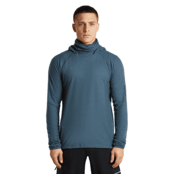 Sweat-shirt Icebreaker Merino 400 RealFleece™ Grid Blackridge Pullover Hoodie Men Abyss