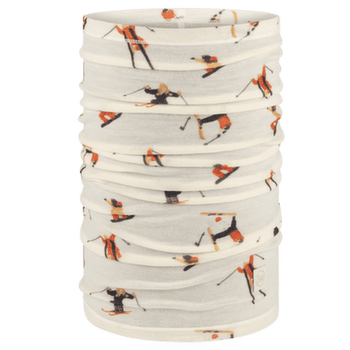 Écharpe Buff MERINO LIGHTWEIGHT DIGITAL PRINTS TINSU ECRU