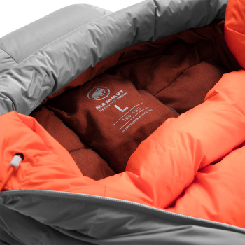 Sac de couchage Mammut Protect Down Bag -18°C safety orange 2196