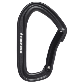 Mousqueton Black Diamond HOTFORGE BENT GATE Black