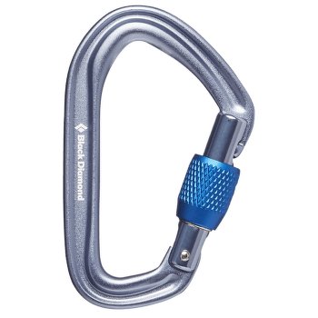 Mousqueton Black Diamond HOTFORGE SCREWGATE Gray