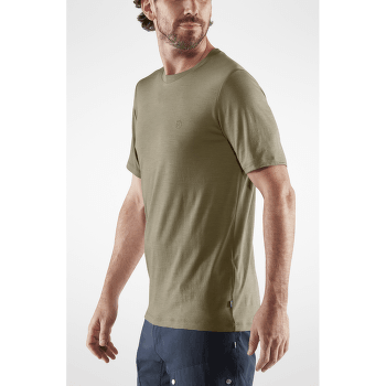 T-shirt a manches courtes Fjällräven Abisko Wool SS Men Ochre