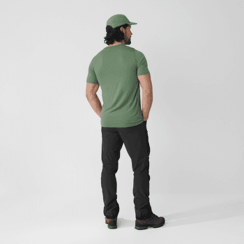 T-shirt a manches courtes Fjällräven Abisko Wool Classic SS Men Basalt