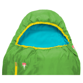 Sac de couchage Grüezi bag Kids Grow Colorful Gecko Green