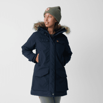 Veste longue Fjällräven Nuuk Parka Women Black