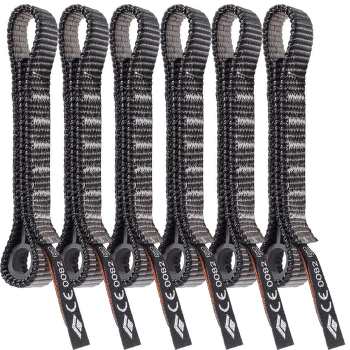 Boucle Express Black Diamond STANDARD DOGBONE 12cm 6-PACK