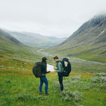 Sac a dos Fjällräven Keb 72 Storm-Dark Navy