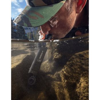 Filtre LifeStraw Peak Series Personal Water Filter Straw Dark Grey