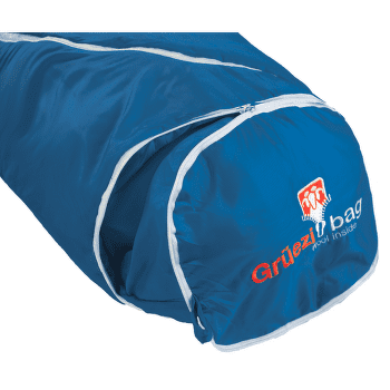Sac de couchage Grüezi bag Biopod Wolle Kids World Traveller True Blue