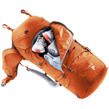 Sac a dos deuter Aircontact Core 55+10 SL chestnut-umbra