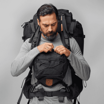 Sac a dos Fjällräven Kajka 75 M/L Coal Black