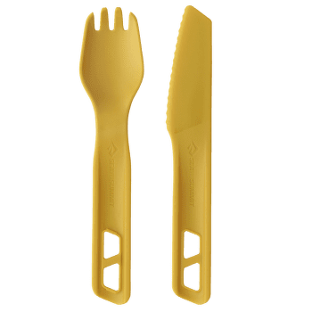 Couverts Sea to Summit Passage Cutlery Set - [2 Piece] Arrowwood Yellow