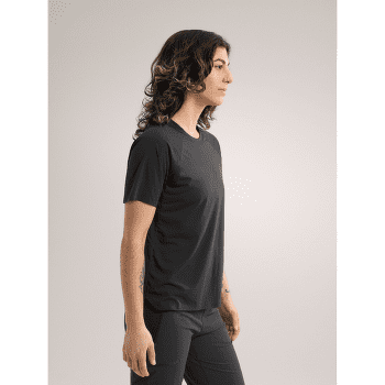 T-shirt a manches courtes Arcteryx Silene Crew SS Women Black Heather