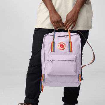 Sac a dos Fjällräven Kanken Rainbow Pastel Lavender-Rainbow