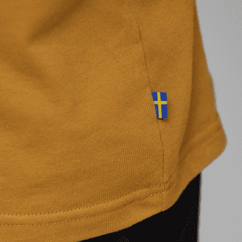 T-shirt a manches courtes Fjällräven Lush Logo T-Shirt Men UN Blue