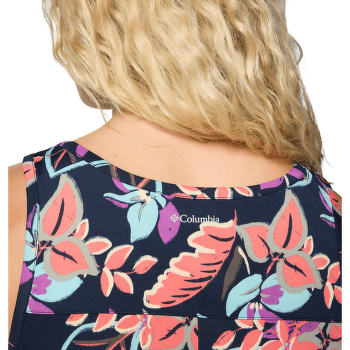 Débardeur Columbia Chill River Printed Dress Poppy Red, Botaniflage Tonal 611
