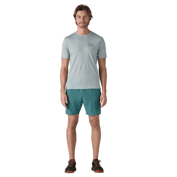 Shorts Patagonia Multi Trails Shorts Men Sand Waves: Caper Green