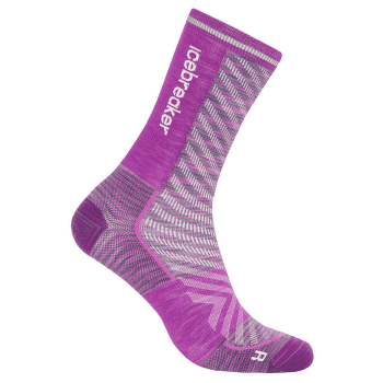 Chaussettes Icebreaker Merino Blend Run+ Ultralight Crew Women PASSION SD/PASSION/SNOW
