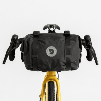Sacoche Fjällräven Hoja Handlebar Rolltop Black