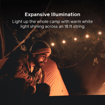 Lampe de poche BioLite Solar String 18’ Warm White