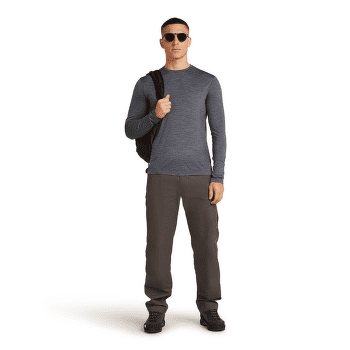 T-shirt a manches longues Icebreaker Merino 125 Cool-Lite Sphere III LS Tee Men Metro HTHR