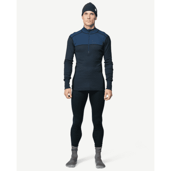 T-shirt a manches longues Devold Lauparen Merino 190 Zip Neck Men 421A FOREST