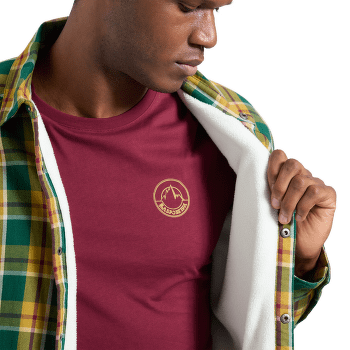 Chemises a manches longues La Sportiva RAMBLER LINED FLANNEL SHIRT MEN Onyx/Chalk