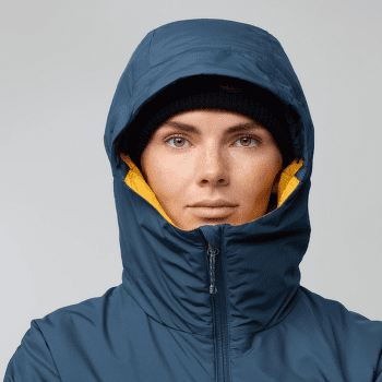 Veste Fjällräven Bergtagen 60 Insulation Jacket Women Mustard Yellow-Mountain Blue