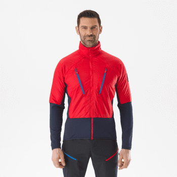 Veste Millet TRILOGY ICON HYBR CORE Jacket Men SAPHIR/ROUGE