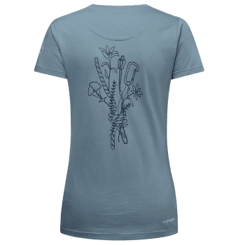 T-shirt a manches courtes La Sportiva CLIMB FLOWER T-SHIRT Women Limestone/Night Sky