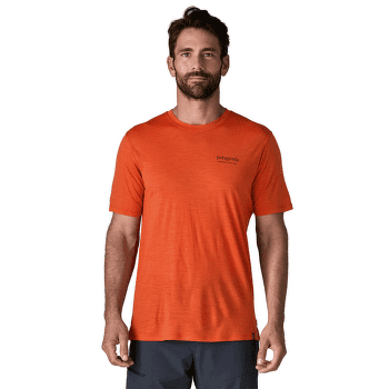 T-shirt a manches courtes Patagonia Capilene® Cool Merino Graphic Shirt Men Strata Stripe: Clement Blue
