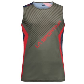 Débardeur La Sportiva FLOW TANK Men Mountain Red/Cypress