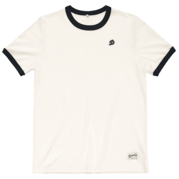 T-shirt a manches courtes Devold Archive Ringer Tee 001B WHITE/INK
