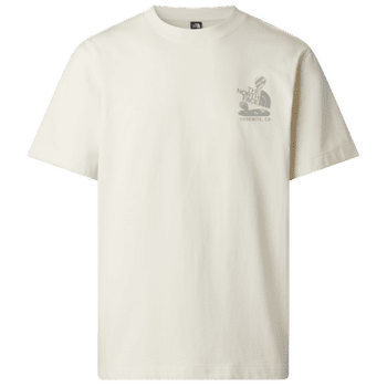 T-shirt a manches courtes The North Face Stones Relaxed Short Sleeve Tee-Graphic Men WHITE DUNE