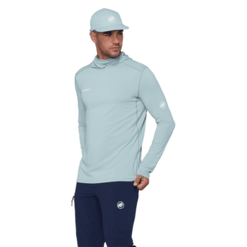 T-shirt a manches longues Mammut SELUN FL SUN HOODY MEN nebla