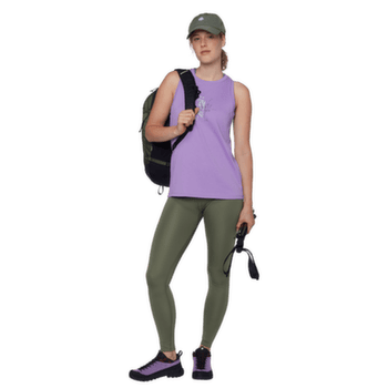 Débardeur Mammut MAMMUT CORE TANK TOP WOMEN FLOWER 6434 lavandin