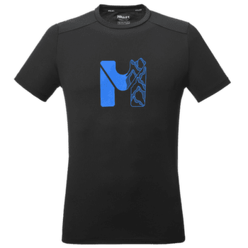 T-shirt a manches courtes Millet KAMET MAP TS SS Men NOIR NEW
