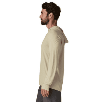 T-shirt a manches longues Patagonia Cap Cool Ultra Hoody Men Pumice - Dyno White X-Dye
