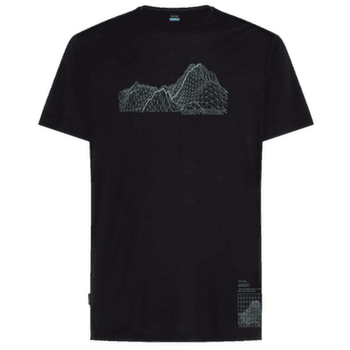T-shirt a manches courtes Icebreaker Merino Blend 125 Cool-Lite Sphere SS Tee Beta Men BLACK