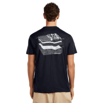 T-shirt a manches courtes Icebreaker Merino 150 Tech Lite SS Tee Evolving Layers Men Midnight Navy