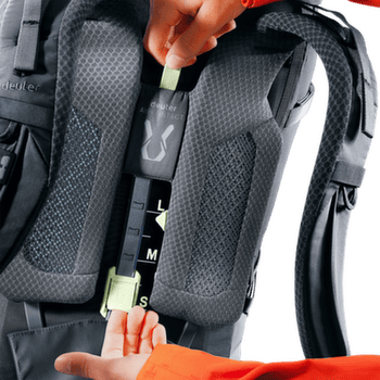 Sac a dos deuter Aircontact Core 70+10 Black