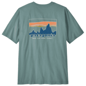 T-shirt a manches courtes Patagonia ‘73 Skyline T-Shirt Men Blue Sage