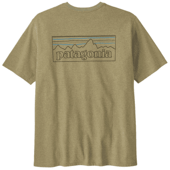 T-shirt a manches courtes Patagonia P-6 Logo Responsibili Tee Men P-6 Outline: Gumtree Green