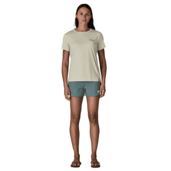 T-shirt a manches courtes Patagonia Cap Cool Daily Shirt - Boardshort Logo Women Aquatic Blue - Light Aquatic Blue X-Dye