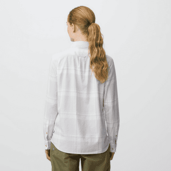 Chemises a manches longues Fjällräven ÖVIK LITE FLANNEL SHIRT WOMEN Lavender Mist-Eggshell