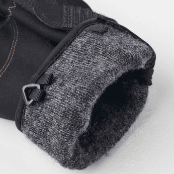 Gants Hestra Ergo Grip Wool Touring - 5 finger Dark forest / Black