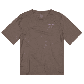 T-shirt a manches courtes Mons Royale Icon Merino T-Shirt Women Walnut
